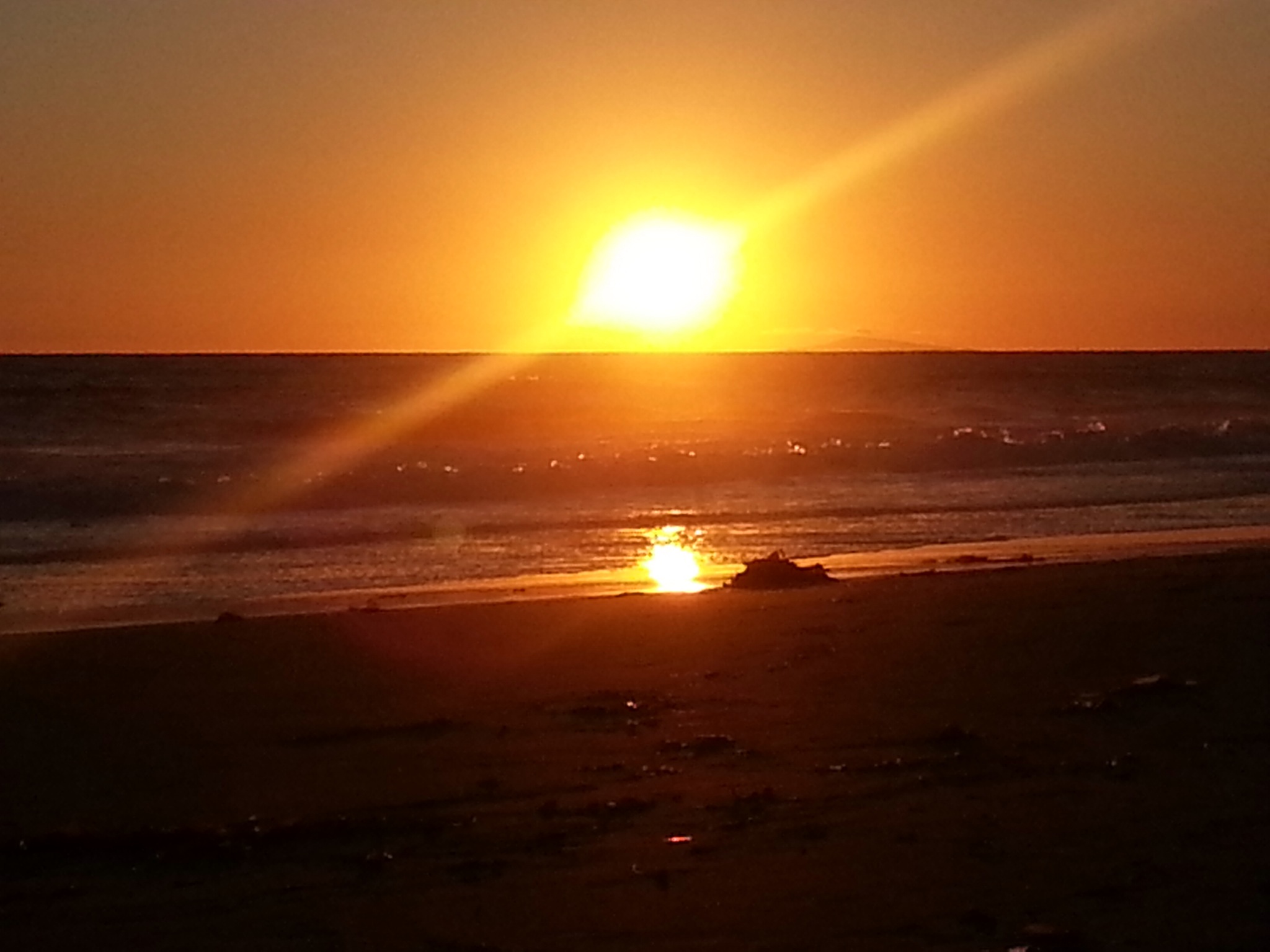 California Sunset by SouthOCBeaches.com