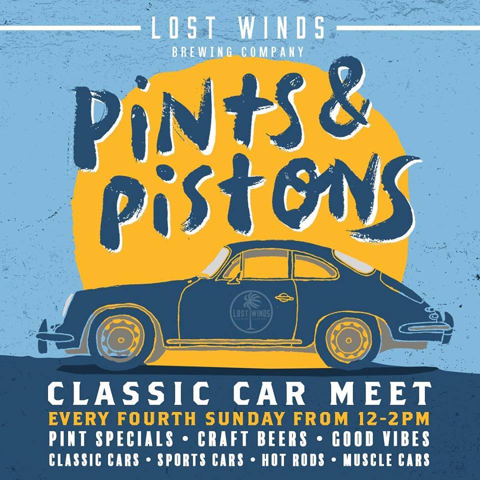 San Clemente Lost Winds Classic Car Meetup Sunday February 24 2019