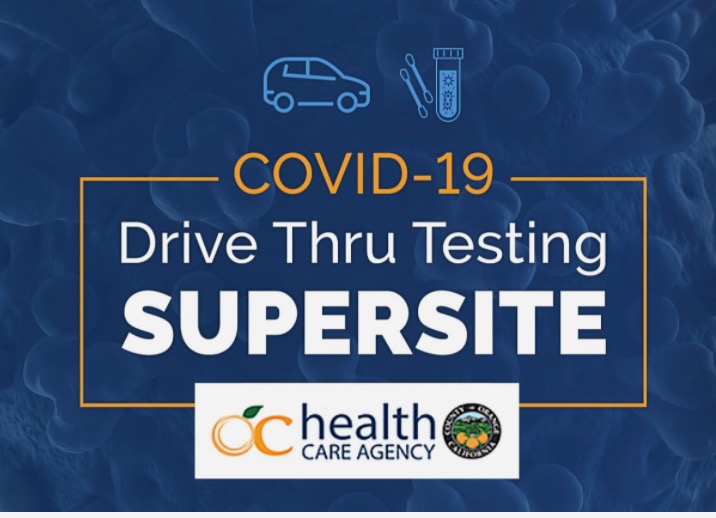 Orange County Fairgrounds COVID-19 Drive Thru Testing Supersite Opens