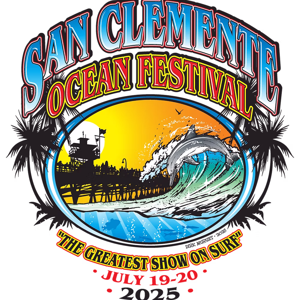 San Clemente Ocean Festival Guide Sunday July 20 2025 (Image Courtesy of OceanFestival.org)
