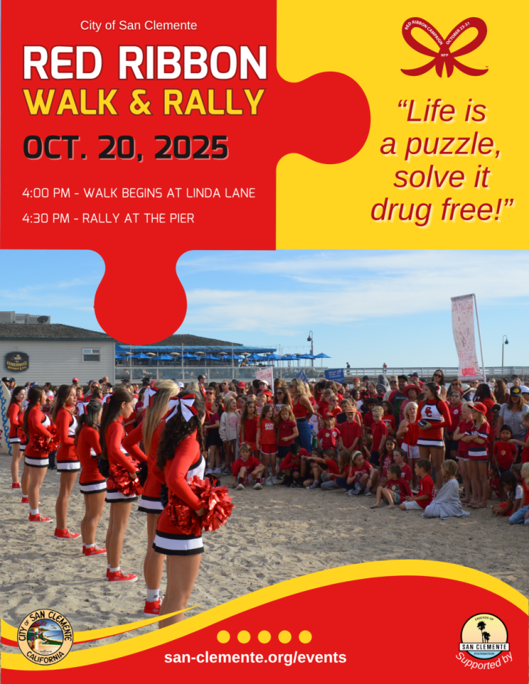 Kramer Ribbon Walk San Clemente Red Ribbon Walk and Rally Monday October 20 2025 – South ...